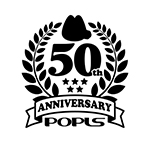 ポプルス50周年ロゴ